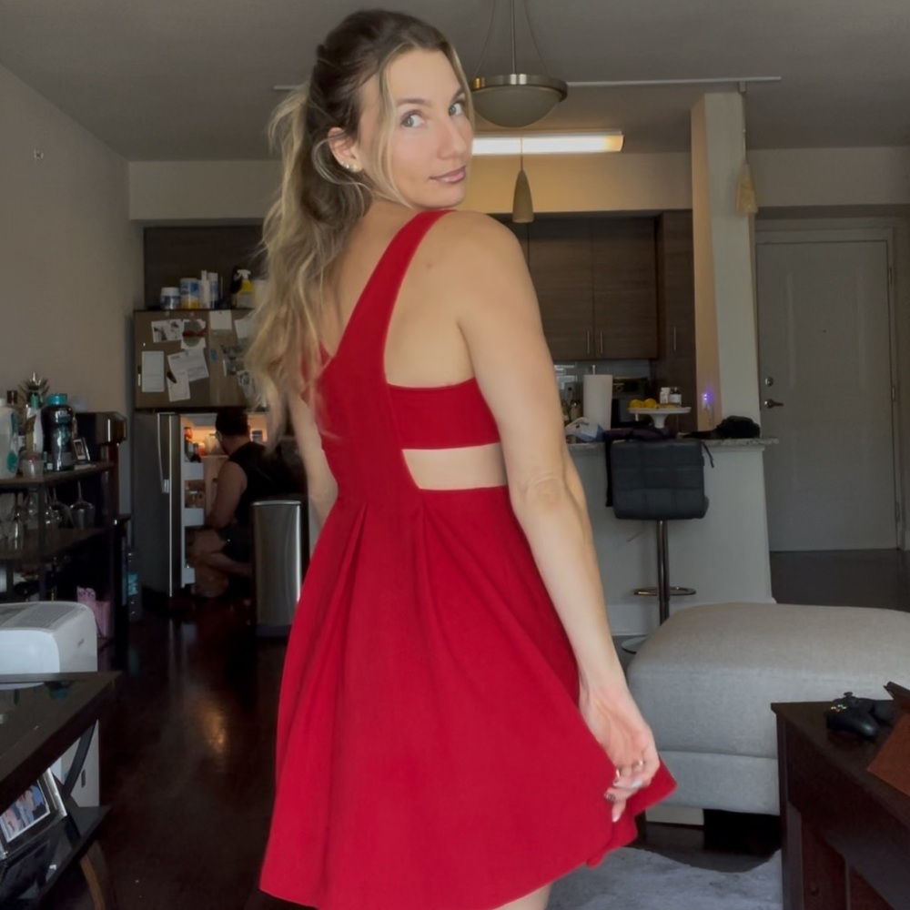 BCBG Red Cocktail dress